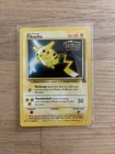 Pikachu Black Star Promo #4 1999 Kids WB The First Movie Stamped Pokemon Card