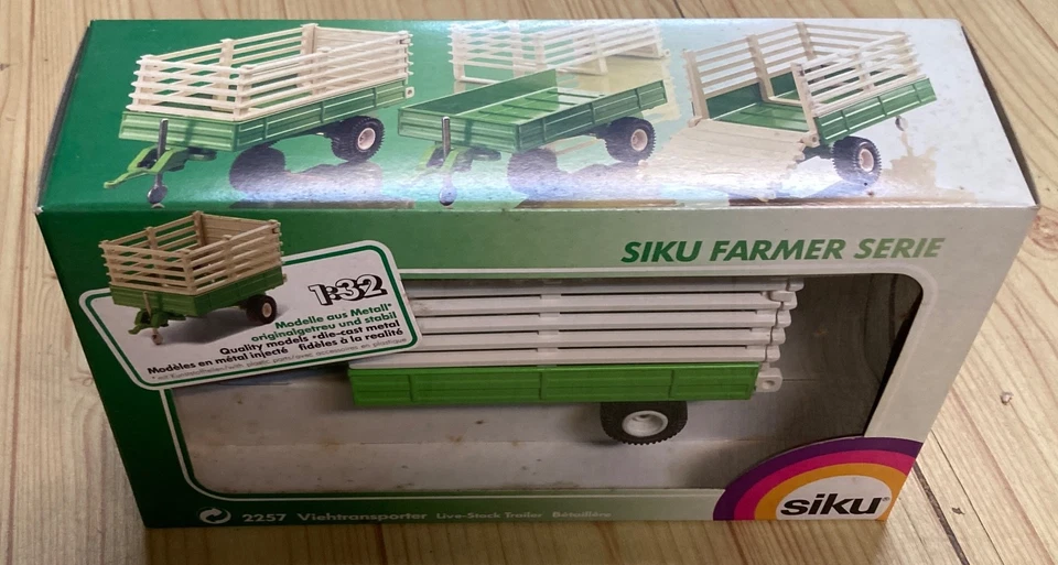 Siku Farmer 2257 rimorchio trasporto animali 1:32 - Immagine 3 di 3