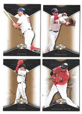 2009 Topps Triple Threads SEPIA #/525 - BOSTON RED SOX Team Set 