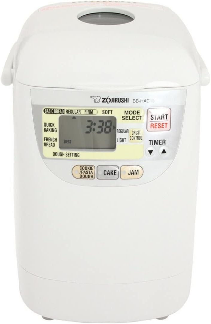 Zojirushi BBHAC10 Programmable Mini Breadmaker - White for sale