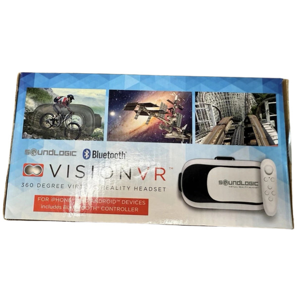 Alternate view of Soundlogic Vision 360° Virtual Reality Headset, Bluetooth Controller
