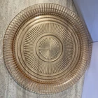 Queen Mary Pink Plate 12" Depression Glass Anchor Hocking 1936-1949