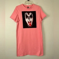 NWT H&M Divided Kiss Band T-Shirt Dress Size 4