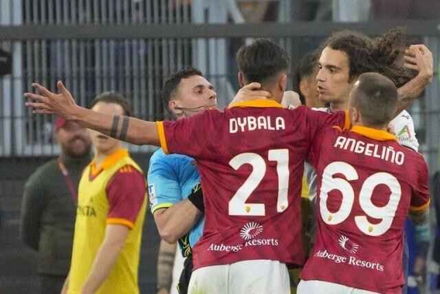 正規品23-24 ASローマ　ダービー限定 4thユニフォーム ディバラ 2XL AS ROMA FOURTH SHIRT 2023 2024 DYBALA #21 DERBY ROMANO [L] ADIDAS