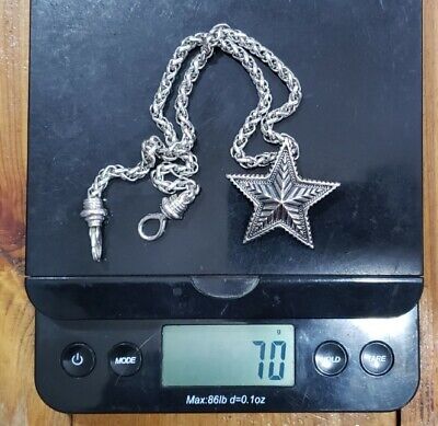 Cody Sanderson Sterling Silver 925 Star Pendant 18 Cody Sanderson Sterling Silver 925 Star Pendant 18