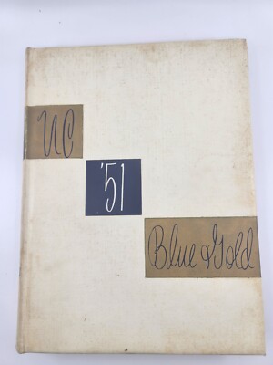 1951 University of California at Berkeley, CA   The Blue and Gold '51 Yearbook