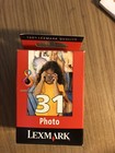 Genuine LEXMARK 31 Photo Ink Cartridge 18C0031  Boxed Z800 X8350 X7350 X4600 Sea