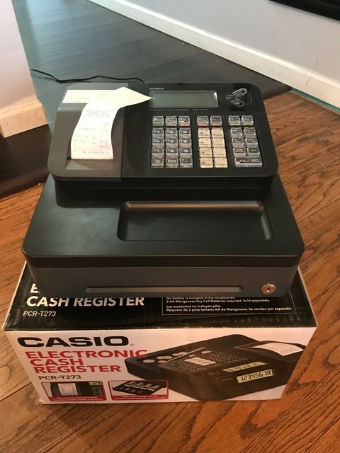 Casio PCR-T273 Entry Level Electronic Cash Register for ...