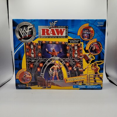 WWF WWE Jakks Pacific Raw is War Entrance Stage Playset New Sealed