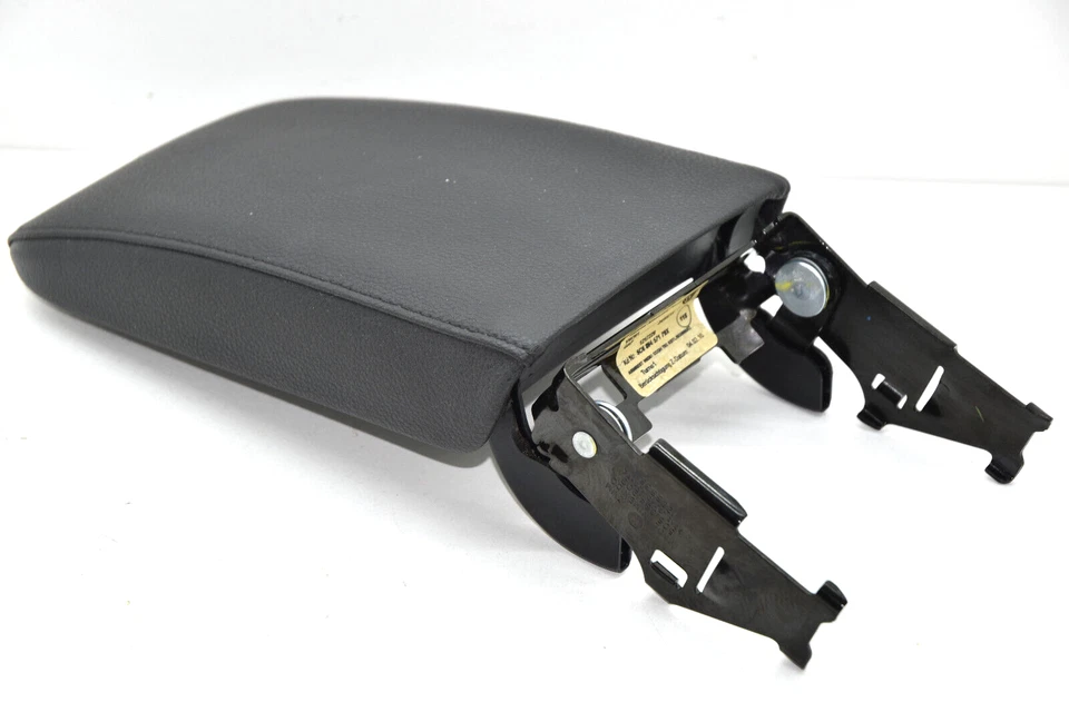 💎 Volkswagen Jetta 2011 2012 conjunto de reposabrazos de cuero sin extensión OEM negro Foto 4 de 4