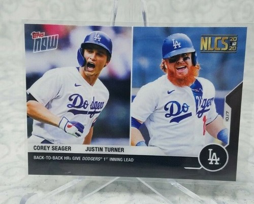 2020 Topps Now 432 Corey Seager / Justin Turner