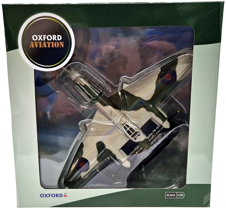 Oxford Diecast Mosquito FB.MkVI, RAF, 1944, 1:72 Scale Diecast Model (AC014) - Image 3 of 3