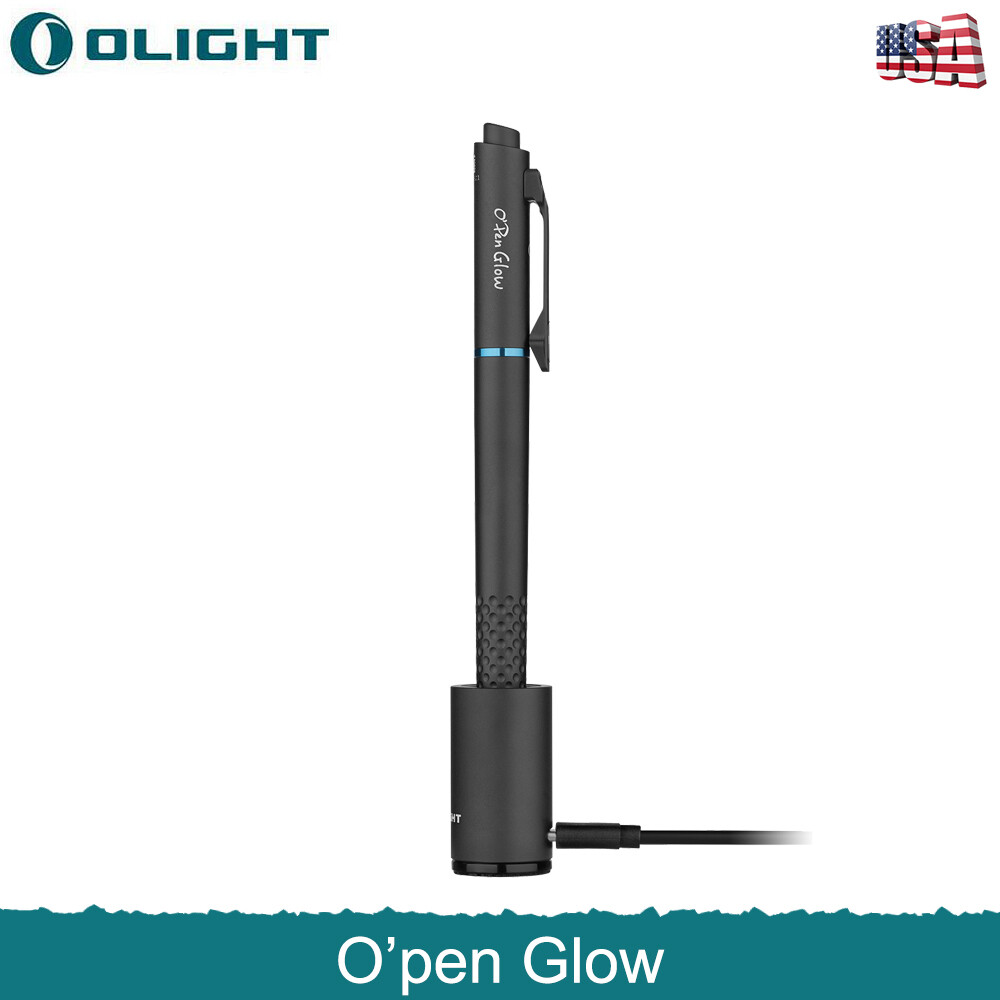 OLIGHT O'Pen Glow 120 Lumens Rechargeable Pen light LED Flashlight Green Beam