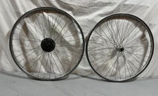 Vintage Araya 7-Speed 36-Spoke 26" Aluminum Mountain Bike Wheelset Joytech Hubs