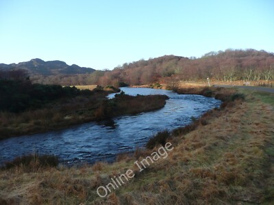 Photo 6x4 River Kerry Shieldaig In early February sun. c2011