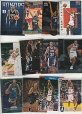 GRANT HILL LOT (44) DIFFERENT W/ 5 INSERTS 6 1994-95 ROOKIES RC PRO MAG PRIZM 