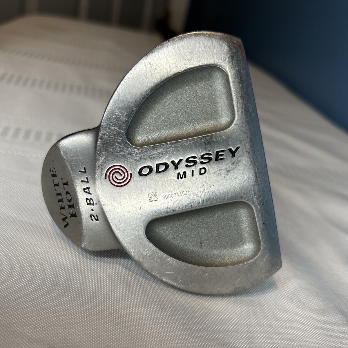 Odyssey White Hot LEFT HANDED 2-Ball Putter Original Nice 41