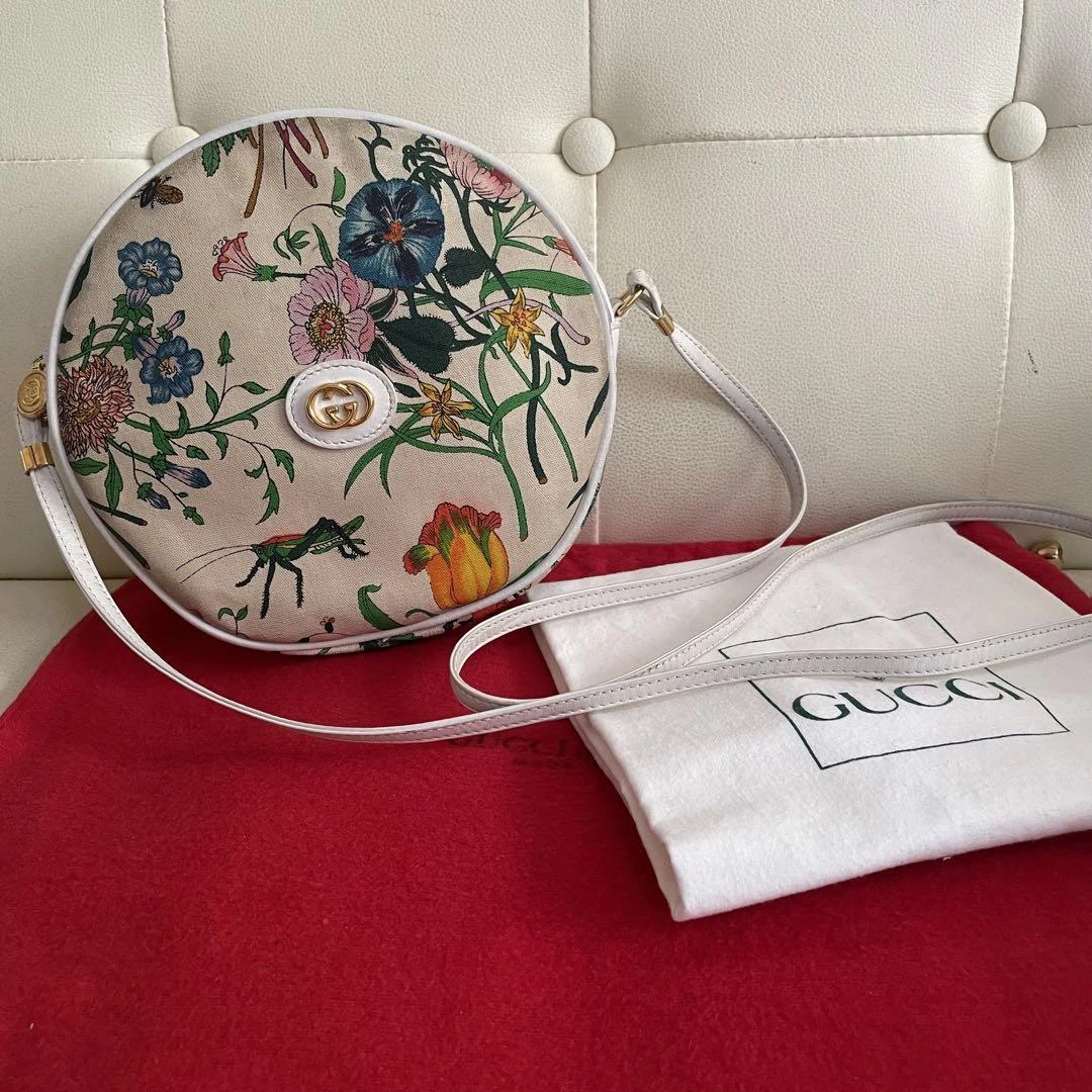 Accessoires inclus GUCCI Old Gucci Flora Circle Bag #PC4R7M