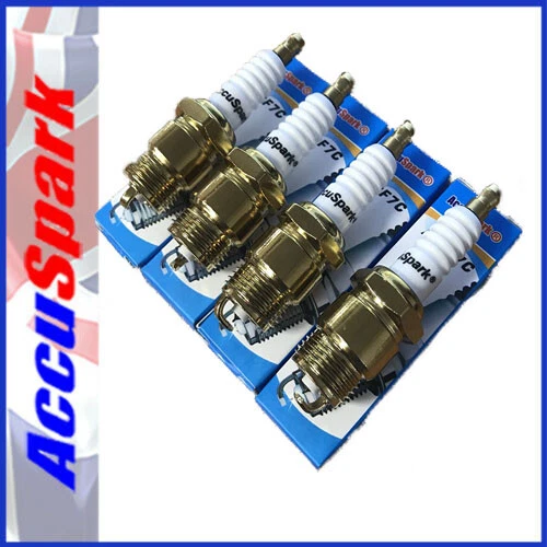Bujías de chispa de iridio para Ford Transit 1.6 y 2.0 OHC AIRF7C, F7YC, AP6FS x4 - Imagen 1 de 10