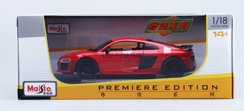 マイスト　Maisto Audi R8 V10 Plus アウディ　1-18 MAISTO 1:18 PREMIERE EDITION - AUDI R8 V10 PLUS - Walmart.com