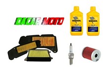 KIT TAGLIANDO OLIO FILTRI ARIA FILTRO OLIO YAMAHA MAJESTY 400 DAL 2004 AL 2012