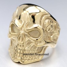 Las mejores ofertas en Anillo de Calavera de Oro