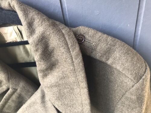 Vintage FRENCH 2nd ARMY CORPS II CA GREAT COAT SMALL/MEDIUM - Picture 8 of 14