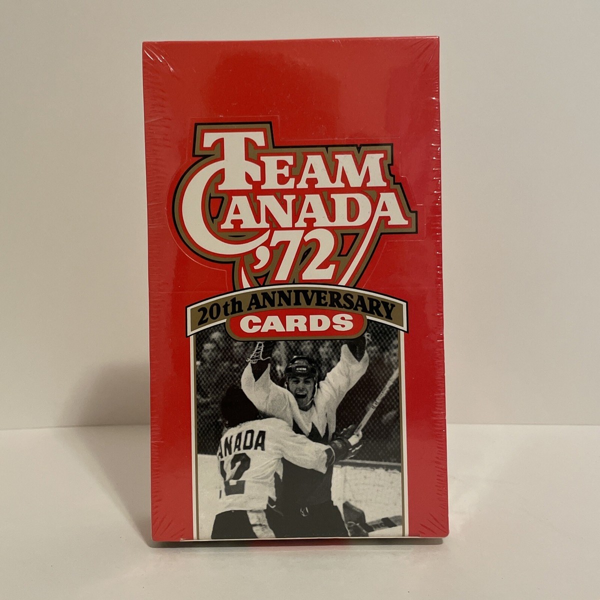 美品◎RED WARRIORS 20th Anniversary Box Team Canada '72 20th Anniversary Hockey Trading Cards Sealed Box