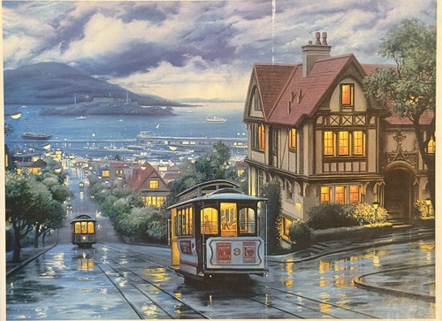 1000 Piece Puzzle "San Francisco Commute" Night & Day - 079346118748 - 11840 - Picture 2 of 7