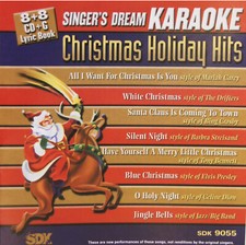 CHRISTMAS HOLLIDAYS HITS KARAOKE CD G SDK-9055,Santa Claus Is Coming To town,
