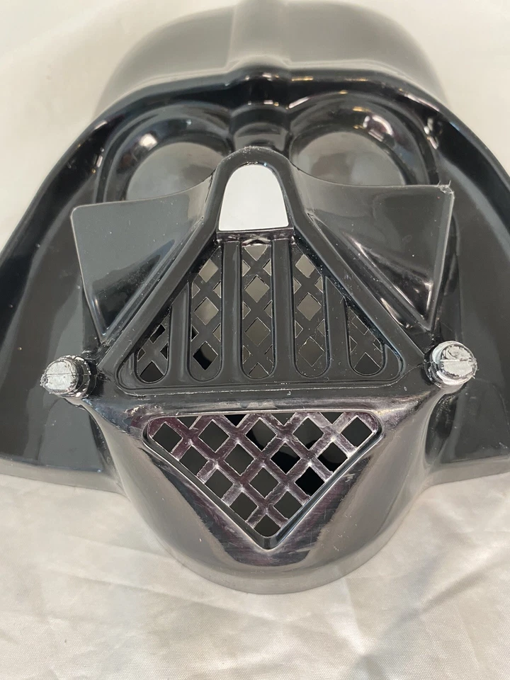 Vintage Star Wars Kids Darth Vader Hard Plastic Costume Face Mask Rubies 2016 - Image 3 of 4