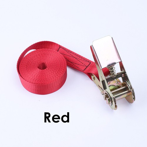 1/3/4/5M Adjustable Tie Downs Lashing Straps Metal Buckle Luggage Cargo Bag Belt - Picture 42 of 64