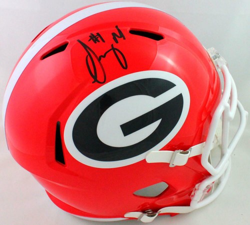Sony Michel Autographed Georgia 