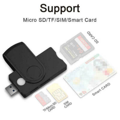 Kartenleser Speicherkartenleser Micro SD Card Reader Micro USB 2.0 OTG Adapter