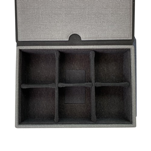 MITER Carry Case for AudioPlayer Multi Earphone Handmade Cover Storage box Black - Picture 6 of 9