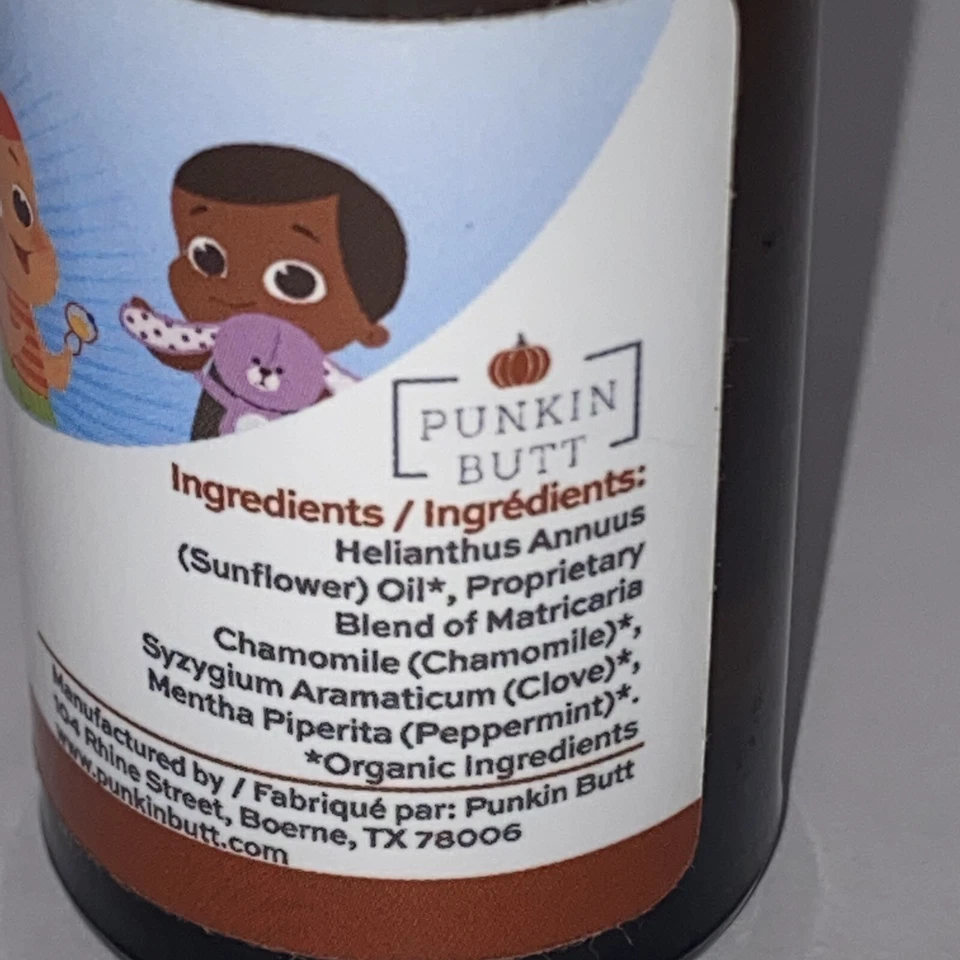 Teething Oil - 100% Natural Relief for Babies - Chamomile, Sunflower, Peppermint - Image 4 of 4