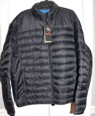 Hawke & Co Pro Series Mens Puffer Jacket Black Insulated Dynamic Sport Fiber XLB