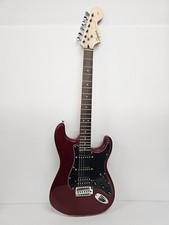 Squire Stratocaster Affinity Electric Guitar By Fender - Red &amp; Black