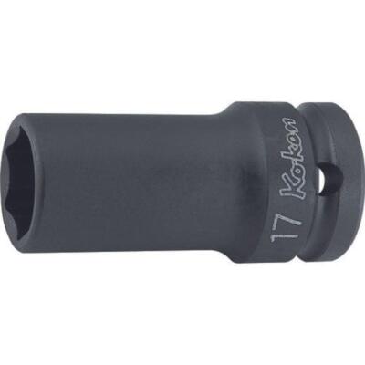 Ko-ken 14301X-17 1/2''Sq. Drive 6 Point Socket Thin Walled 17 mm L.60 mm