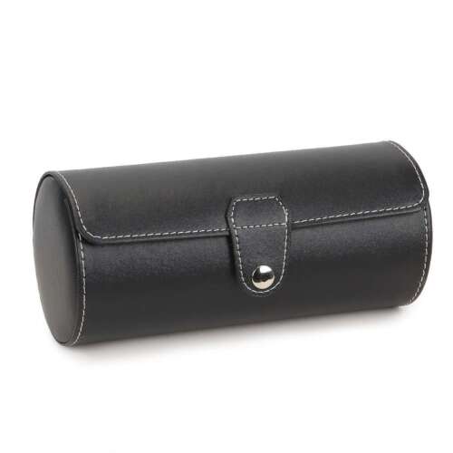 3 Slot Watch Roll Travel Case Portable Leather Display Watch Jewelry Storage box - Picture 12 of 13