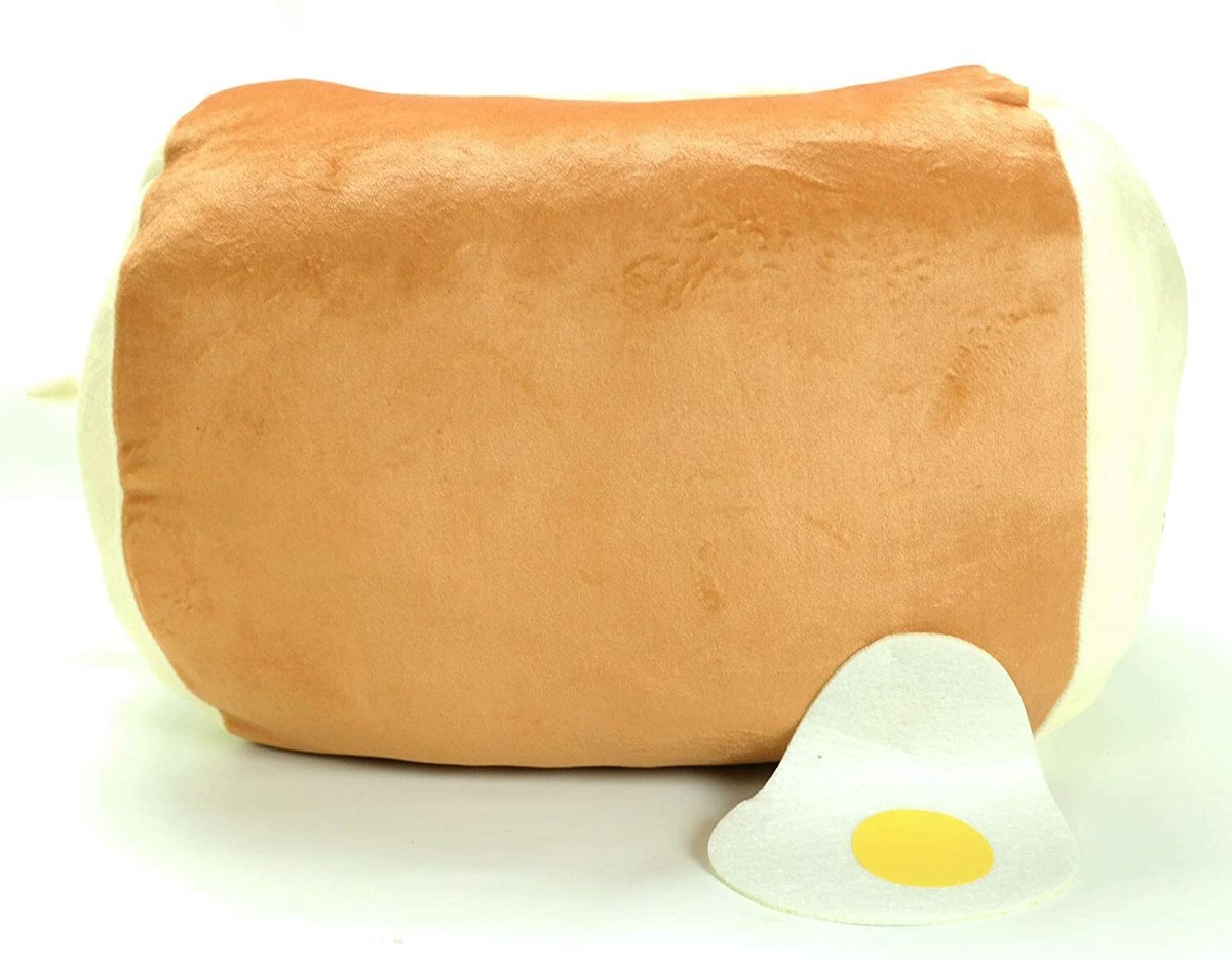 Furyu Yeast Ken Golden Toast Sleeping Plush Bread Loaf Dog Cute