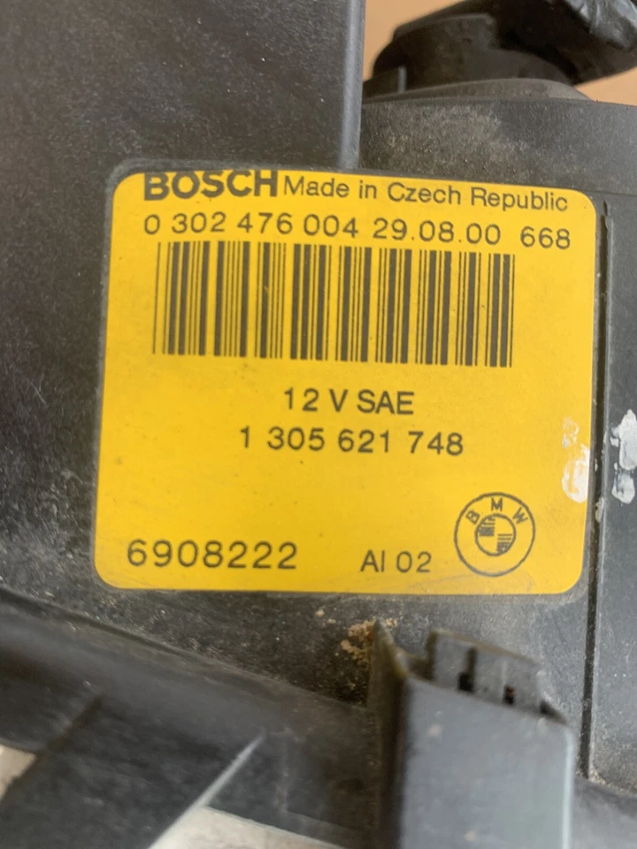 Passenger Headlight w/ Bracket for 2001 BMW 330xi 330i 325i 325xi - 6908222 - Image 3 of 4