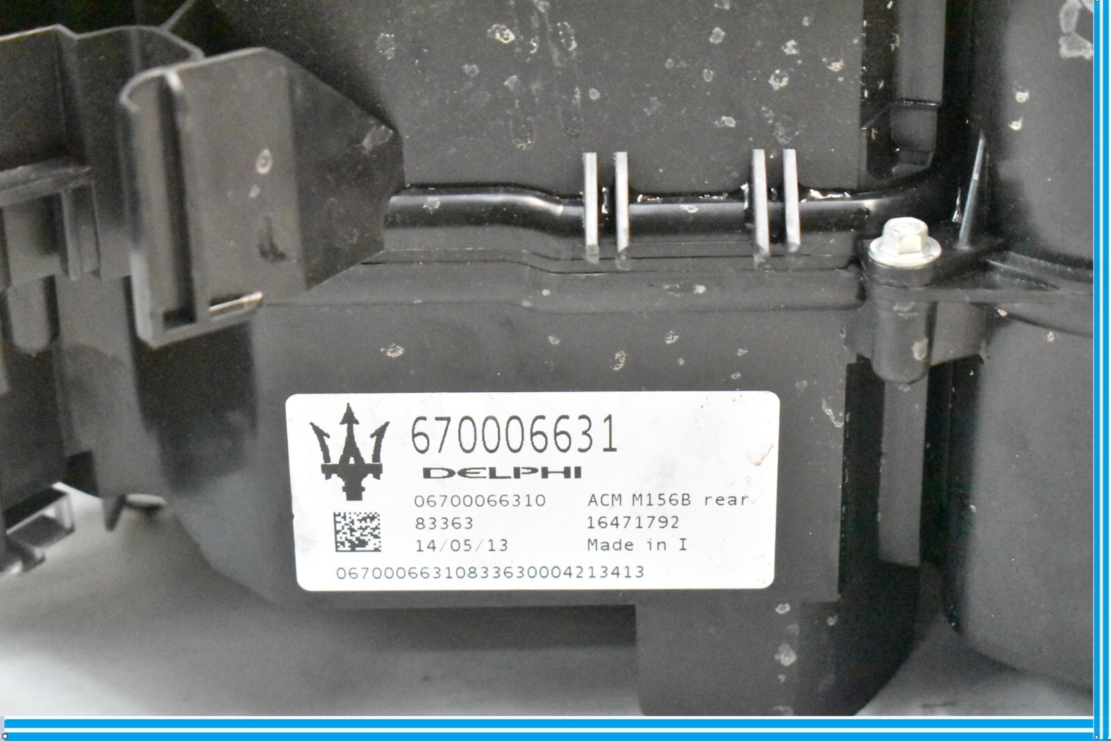 M156 MASERATI 14-17 QUATTROPORTE GHIBLI AC AIR BOX HEATER CORE BLOWER