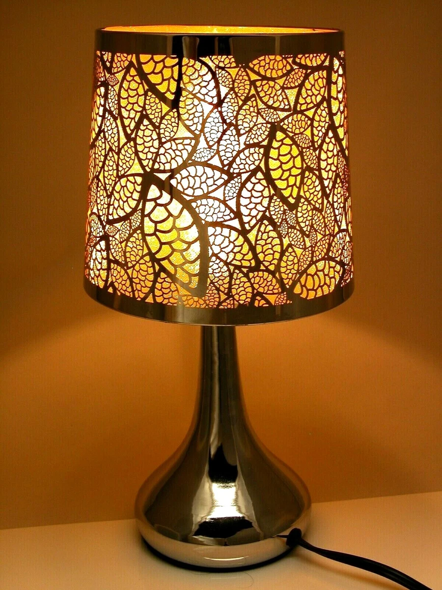 Orange touch lamp deals