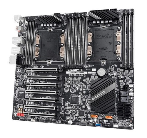 Gigabyte C621-WD12-IPMI Workstation Motherboard LGA3647 Supports 8124M 8175M - 第 1/3 張圖片