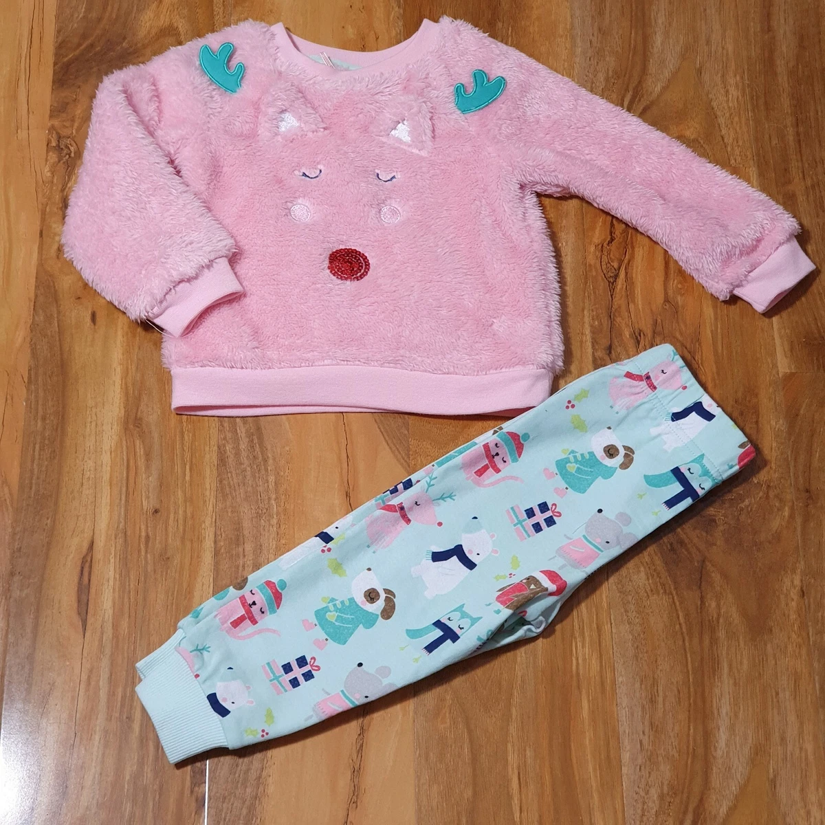 Fluffy hotsell christmas pyjamas