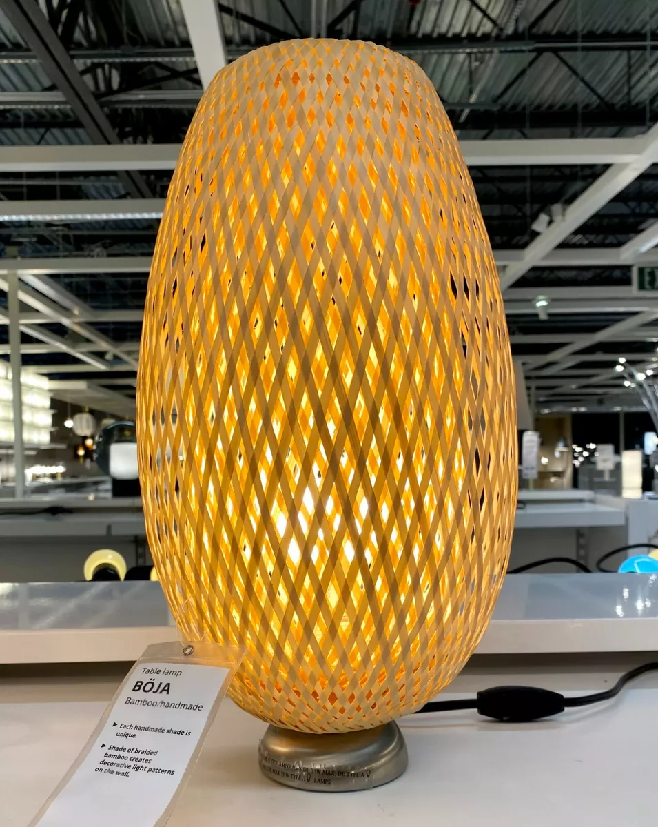 Ikea 2024 woven lamp