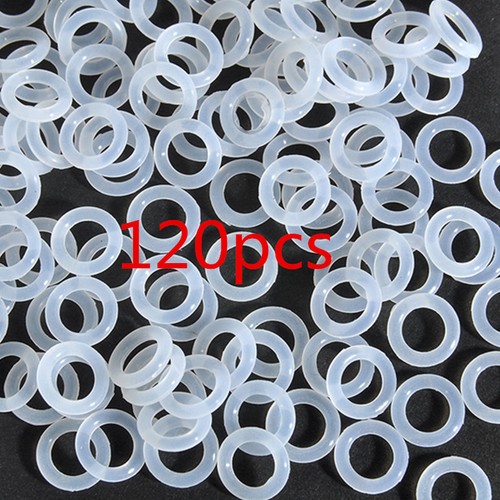 120PCS White Rubber O-Ring Dampers Keycap Mechanical keyboard For Cherry MX NEW - 第 4/10 張圖片