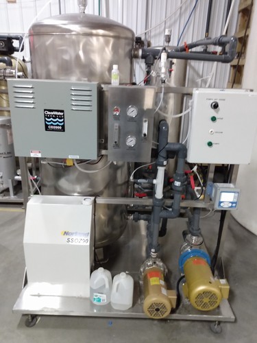 Norland 90gpm dual pump Ozone Generator with 213 gallon tank