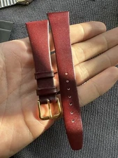Vintage Watch Strap 20 mm Calf Leather Nos Top Quality V20